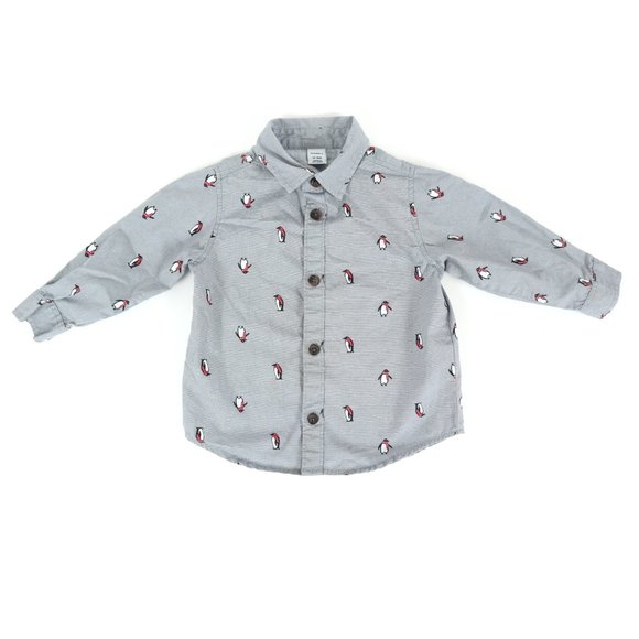 OLD NAVY shirt, boy's size 12-18M - Picture 1 of 4